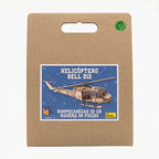 Helicóptero Bell 212 Rompecabezas 3D
