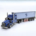 Tractocamión con Tráiler Rompecabezas 3D